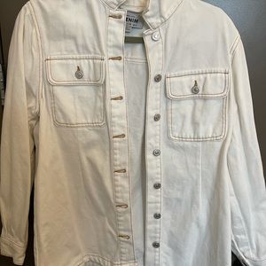 White Denim Jacket